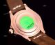 Rolex Yachtmaster Rose Gold Replica Watch - Black Leather Strap (3)_th.jpg
